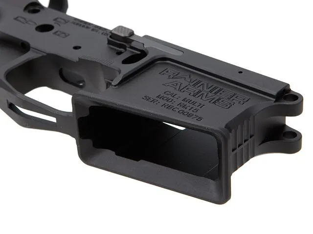 Rainier Arms AR-15 UltraMatch Billet Ambi Lower Receiver MOD 3 -W/O QD