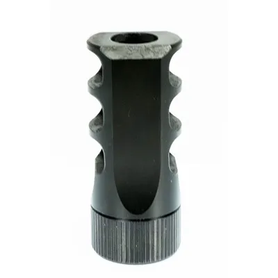 Muzzlok 7.62x39mm 3-Port Muzzle Brake 5/8"-24 Threads BLK