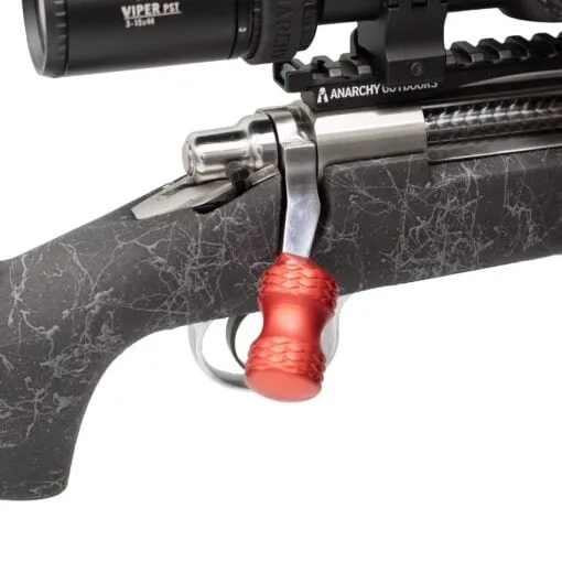 Anarchy Outdoors Clamp-On Bolt Knob - Red