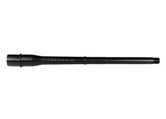 Ballistic Advantage Modern Series AR Rifle Barrel .308 14.5inch Tactical Government Carbine 1-10 Twist 5/8x24 Threaded QPQ Corrosion Resistant Black
