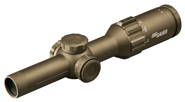 SIG Sauer TANGO6T Riflescope 1-6x24mm Horseshoe Dot, FDE