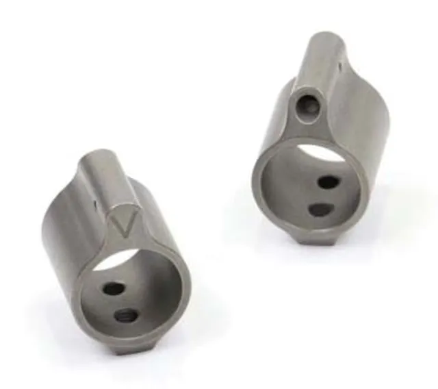 V Seven 17-4 Stainless Gas Block .625 Raw Ti