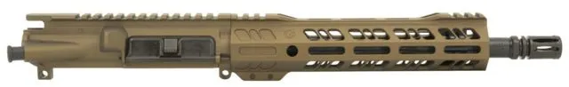 Grid Defense Complete Upper Receiver 7.62x39 10.5 inch Carbine Length 4150 Steel Light HBAR Barrel 1-10 Twist A2 Flash Hider Burnt Bronze