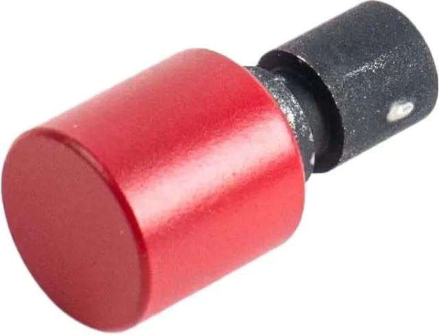 Evolution Gun Works AR Forward Assist Plug Aluminum Ruby Red Cerakote