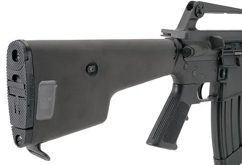 Tacmod AR-15 Tactical Systems Back-Up 20 AR Fixed Buttstock Black