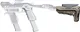 Recover Tactical SBX AR Compact Buttstock P-IX & 20/20X Compatible FDE
