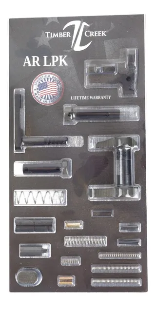 Timber Creek AR-15 Lower Parts Kit, OD Green