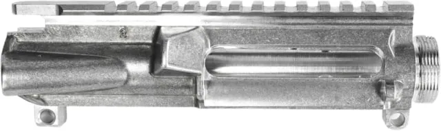 ZRODelta Forged 7075 A4 Upper Receiver Unfinished White Silver Small