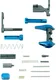 Timber Creek AR Lower Parts Kit Blue AR LPK