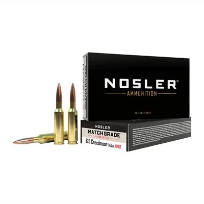 Match Grade Ammo 6.5 Creedmoor 140gr Custom Competition - 6.5mm Creedmoor 140gr HPBT 20/Box