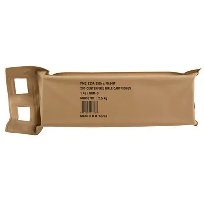 Boat Tail Battle Pack 223 Remington 55gr Full Metal Jacket BT 200/Pack