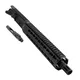 Tiger Rock Complete Upper Receiver AR-15 5.56 NATO 16in Mid Length 1-7 Twist w/ 16in KeyMod Handguard Black Large