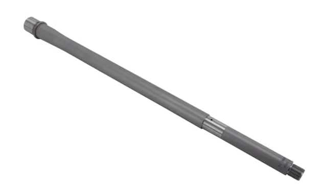 Shaw AR-15 6.5 Grendel Threaded Barrel No Flute 18in HBAR Profile 1-8 Twist 5/8-24 Thread Matte Stainless