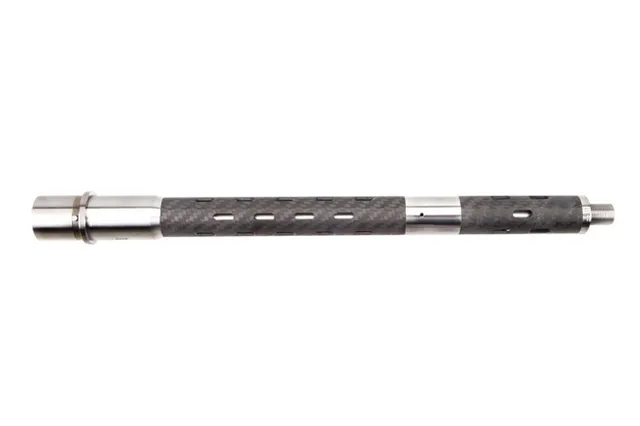 BSF Barrels .223 Wylde Carbine Gas 1/8 Twist - 12.5" Black/Gray Fluted
