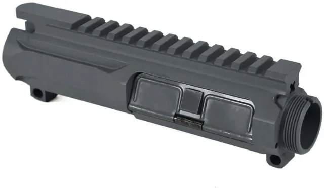 AT3 Tactical AR-15 Slick Side Billet Upper Receiver Tungsten