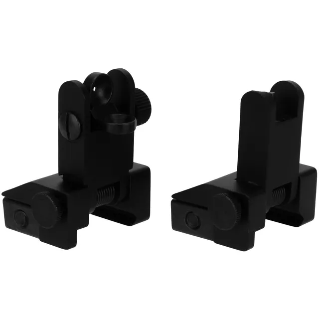 Tacfire Low-Profile Front/Rear Pop-Up Iron Sight for AR Rifles