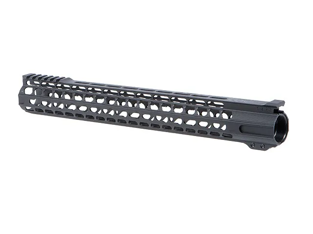 SLR Rifleworks AR-15 15" Solo Ultra Lite Handguard - KeyMod