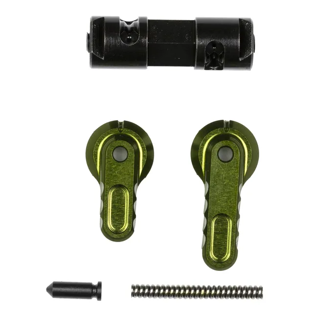 Battle Arms AR-15 BAD-ASS-LITE Ambidextrous Safety Selector 90/60, OD Green