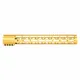 Guntec USA AirLok Series M-LOK Compression Free Floating Handguard w/Monolithic Top Rail 15in Gold