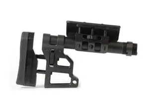 MDT Skeleton Carbine Stock Adjustable Cheek Pad 9.75 inch Black