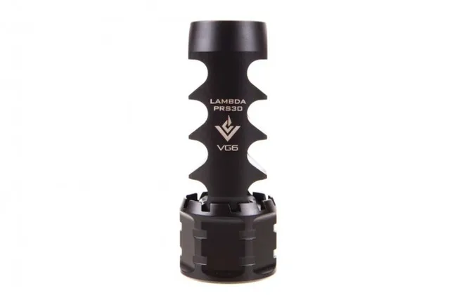 VG6 Precision Lambda PRS30 Muzzle Brake - Black