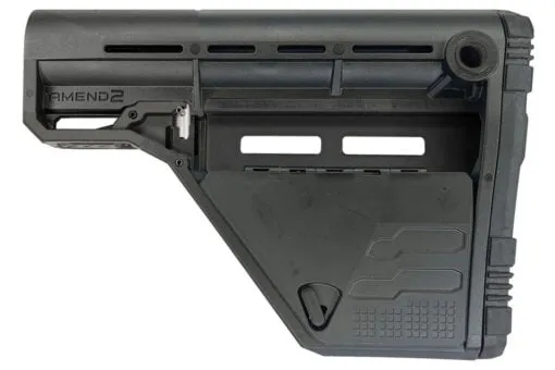 Amend2 AMS Modular Mil-Spec Carbine Black Stock Lower Storage Only Storage Lite Model