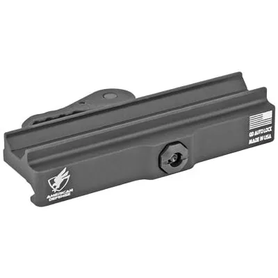 American Defense Lg. QR Base Mount for Picatinny Fits ACOG, BLK