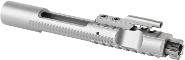 KAK Industry K-SPEC Enhanced AR-15 5.56mm/.300 AAC Blackout Bolt Carrier Group 9310 Steel NP3 Silver