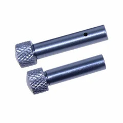 Guntec USA AR 5.56 Cal Extended Takedown Pin Set Gen 2 Anodized Grey