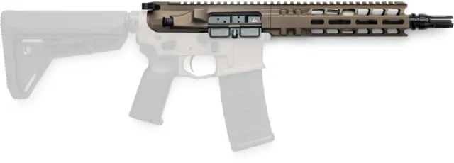 Radian Weapons Model 1 Complete Upper Receiver .300 AAC Blackout 9 in Barrel Custom Pistol Length 1-5 Twist 1/2x28 Thread M-LOK Deadair Flash Hider