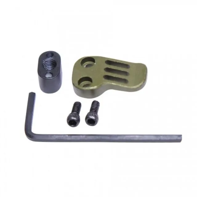 Guntec USA AR-15/AR .308 Extended Mag Catch Paddle Release Anodized Green