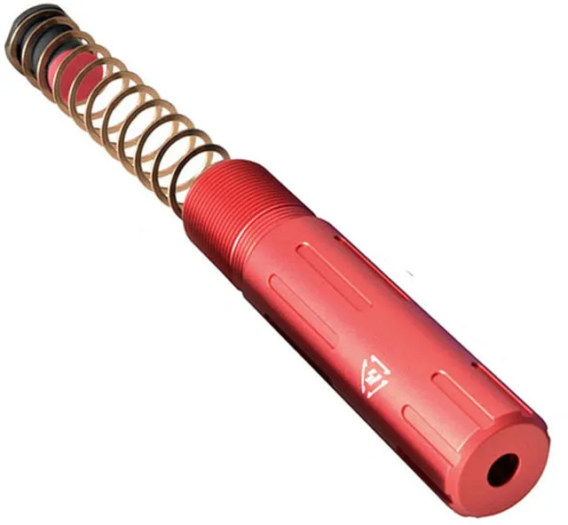 Strike Industries AR-15 Pistol Buffer Tube Kit AR-15 5.28 in Red