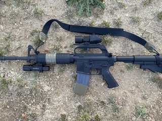 Gothic Serpent-Style Colt 723 Clone on a PSA Lower
