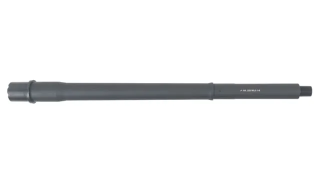 Rainier Arms Match Series .223 Wylde AR-15 Threaded Barrel 13.5 inch Mid Length 1-8 Twist 1/2 X 28 Black Medium