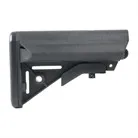 AR-15 Enhanced SOPMOD Stock Collapsible Mil-Spec BLK