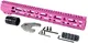 AT3 Tactical SPEAR M-LOK AR-15 Free Float Handguard 15in Length Pink
