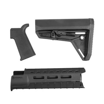 Polymer MOE SL Furniture Set M-LOK Carbine For AR-15 Black