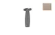 DLG Tactical Screw-On Foregrip Tan