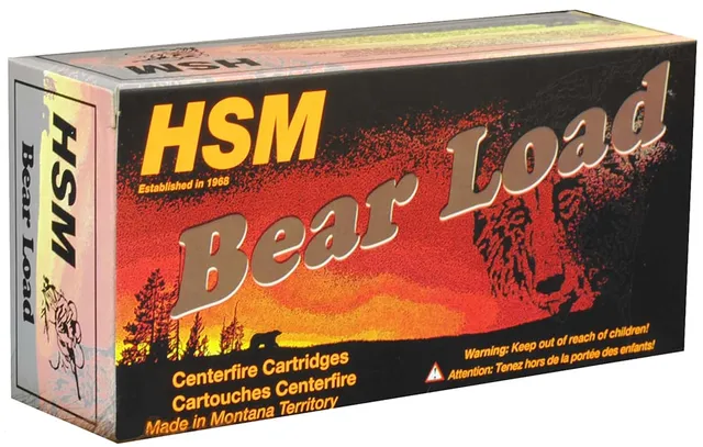 HSM Bear Load .450 Bushmaster Ammo 300 gr JSP , 20/box