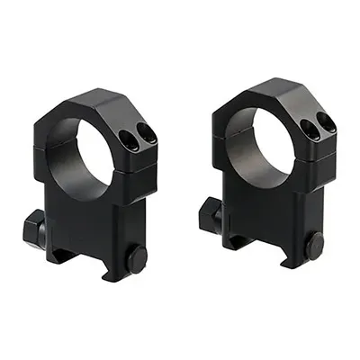 Tsr Picatinny Scope Rings - 1" High ( 1.185") Steel Rings