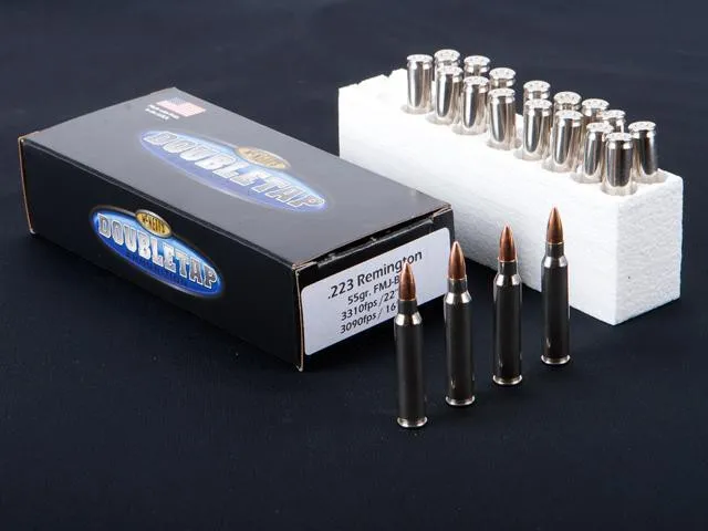 Doubletap .223 Rem FMJ-BT - 55GR - 20rds