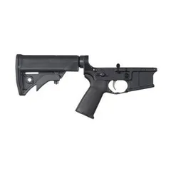 IC Fully Ambidextrous Complete AR-15 Lower Receiver, Black