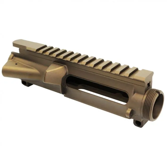 ABC RIFLE COMPANY AR-15 Stripped Upper Receiver Cerakote Burnt Bronze