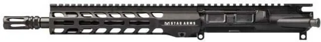 Stag Arms AR-15 Tactical Upper Receiver 5.56x45mm NATO 10.5in Barrel GOV-CMV Profile 1-7 Twist 1/2x28 Left Hand VG6 Delta Black
