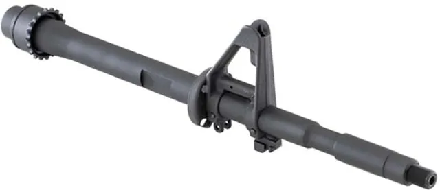 Luth-AR 5.56mm SOCOM 14.5in Barrel with Front Sight Base 1-7 Twist Rate 1/2x28 TPI Black