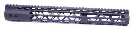 Guntec USA Air Lite M-LOK Free Floating Handguard w/Monolithic Top Rail 15in Black