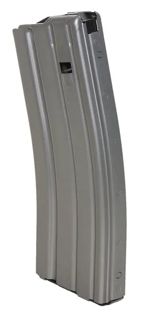 C Products Defense 30 Round .223 Rem/5.56 Duramag AR-15 Detachable Magazine w/ Orange Follower, Gray