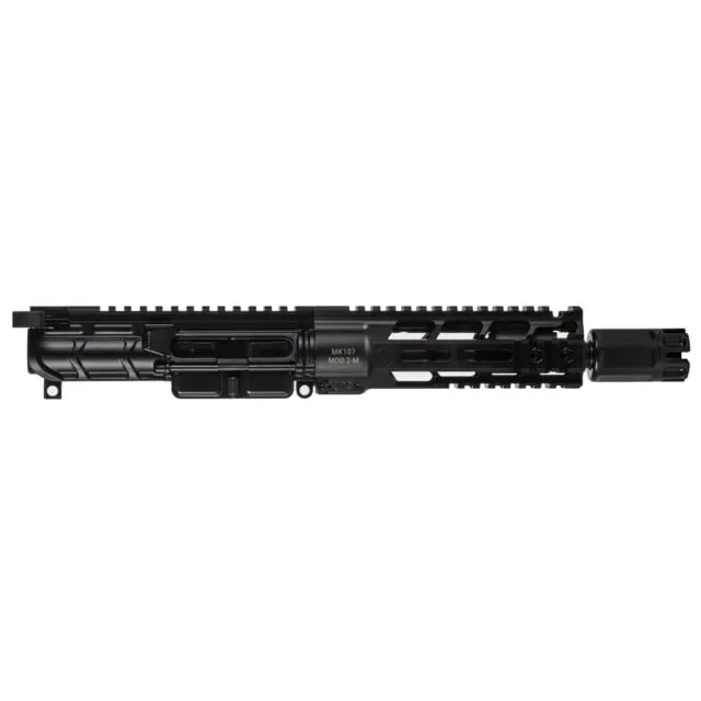 Primary Weapons Systems MK107 MOD 2-M AR-15 7.62x39 7.75in Upper Receiver CQB 30 Muzzle Device Anodized Finish Black MLOK Handguard Long Stroke Piston
