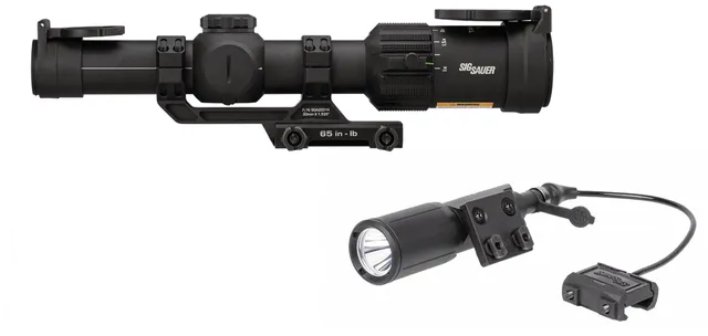 Sig Sauer Optic Tango-MSR LPVO 1-6x24mm / Foxtrot MSR Compact Rifle Light Combo