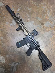 Geissele URGI 11.5-inch Carbine on an FN M4 Collector Lower with Lazarus 6
